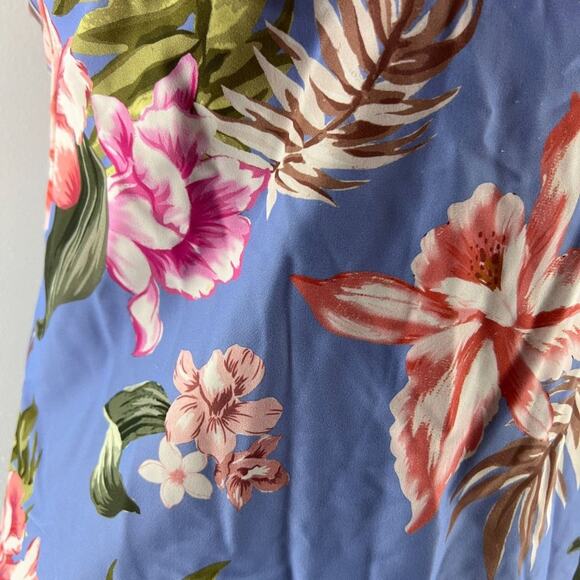 Kona Sol Over the Shoulder Ruffle High Coverage One Piece Swimsuit Womens M - Picture 3 of 8